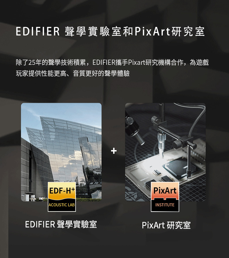 EDIFIER GT4 藍牙 5.2 超低延遲電競耳機(白)